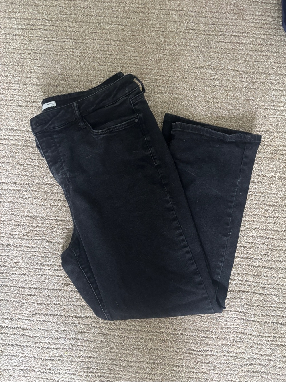 Nine West High Rise Slim Straight Jeans Size 18